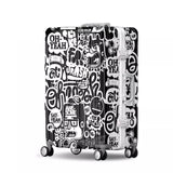 Graffiti Personality Rolling Luggage