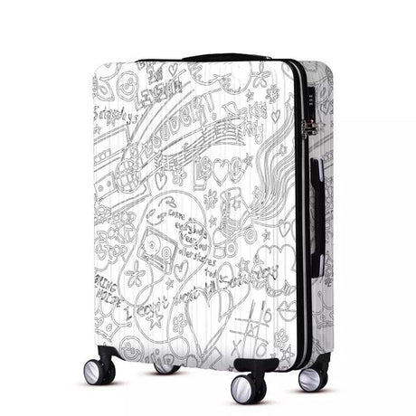 Graffiti Personality Rolling Luggage