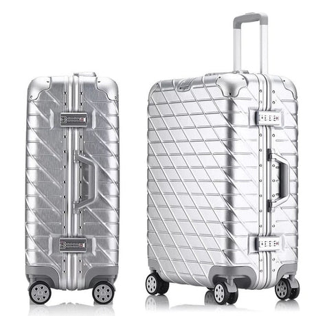 Unisex ABS+PC Aluminium frame TSA Rolling Luggage