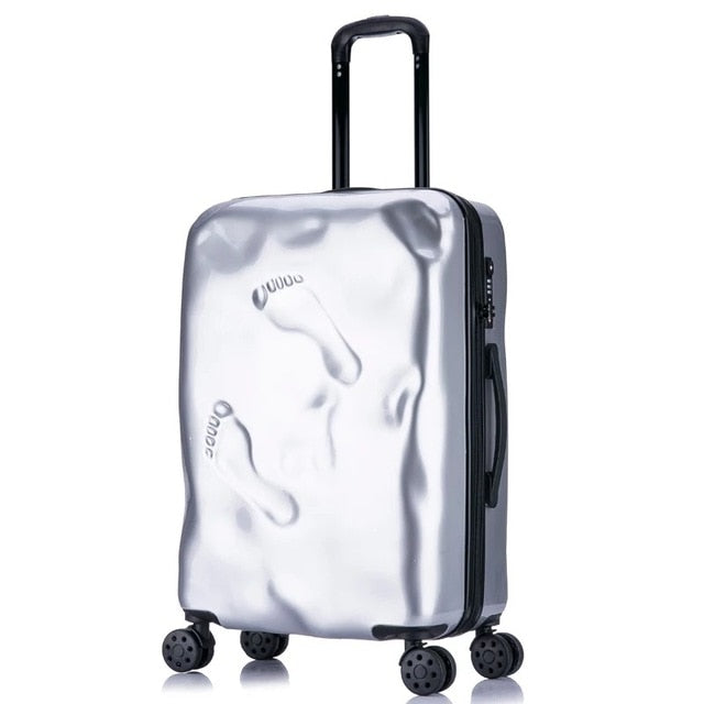 Unisex Hip-Hop Rolling Luggage