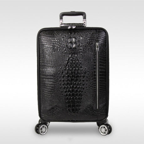 Unisex Crocodile Rolling Luggage