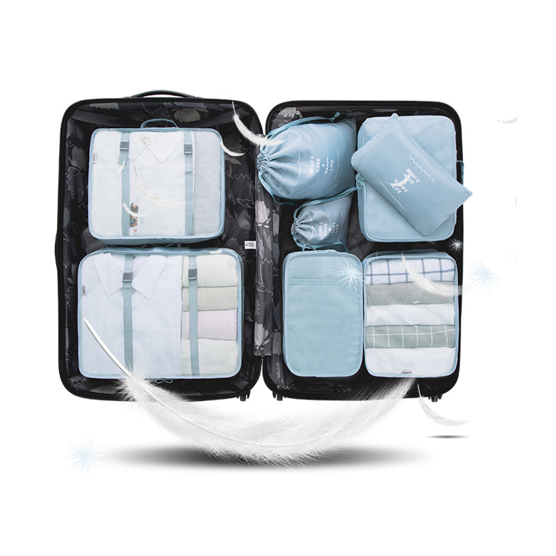 8pcs/set Family Travel Clothes Bags