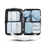 8pcs/set Family Travel Clothes Bags