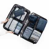 8pcs/set Family Travel Clothes Bags