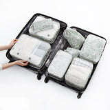 8pcs/set Family Travel Clothes Bags