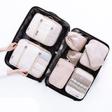 8pcs/set Family Travel Clothes Bags